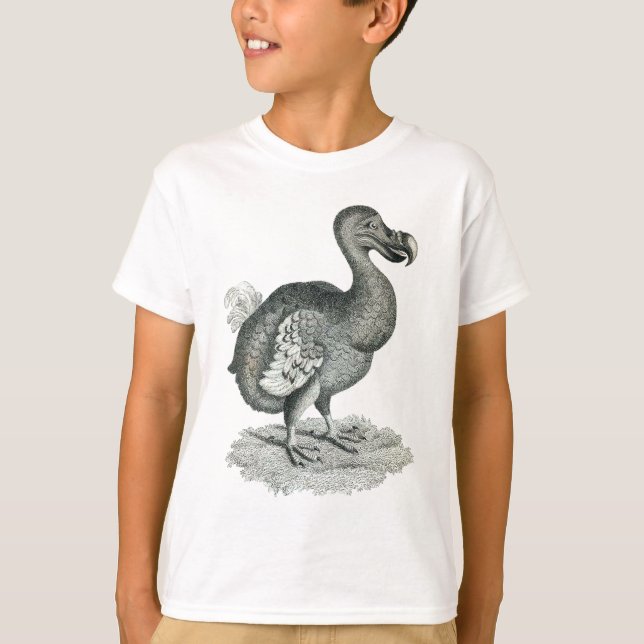 Camiseta Impresión del pájaro del DoDo (Anverso)