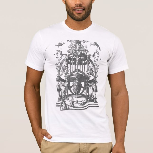 Camiseta impresión del siglo XVI del ornamento (Anverso)
