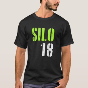 Camiseta Impresión desgastada Silo 18