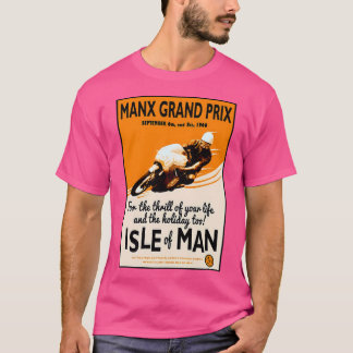 Camiseta Impresión en Carreras de motocicletas del Gran Pre