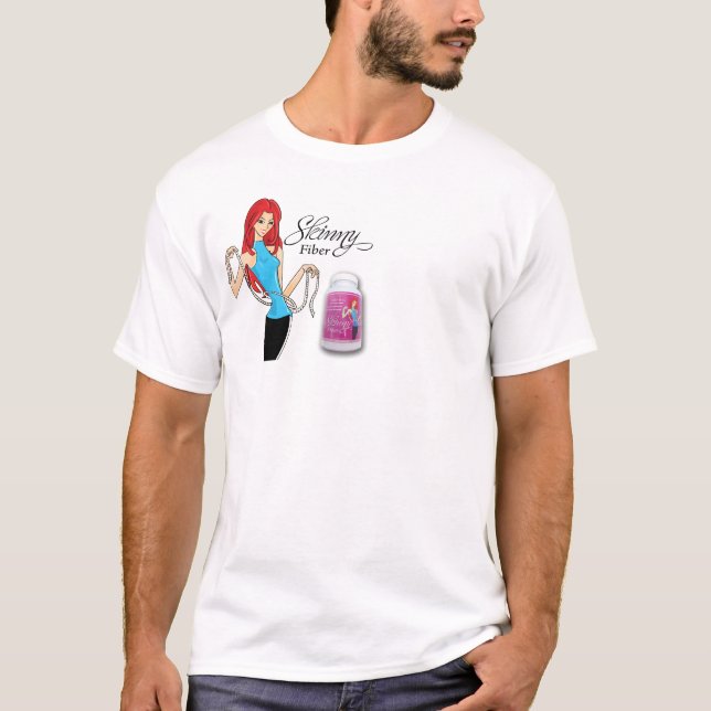 Camiseta Impresión flaca del pecho de la fibra con señora (Anverso)
