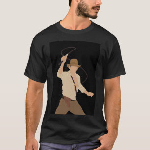 Camiseta Impresión fotográfica de Indiana Jones Ilustracion