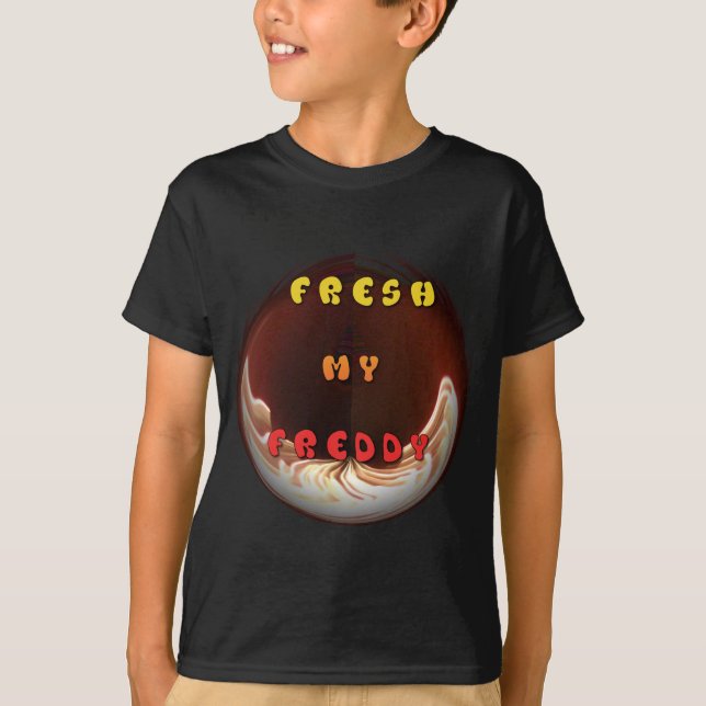 Camiseta Impresión fresca de mi Freddy Art (Anverso)