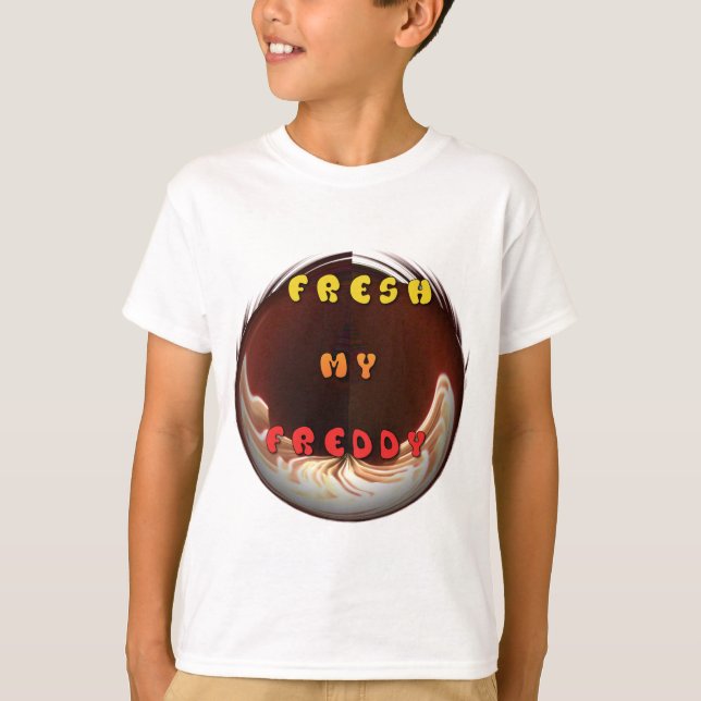 Camiseta Impresión fresca de mi Freddy Art (Anverso)