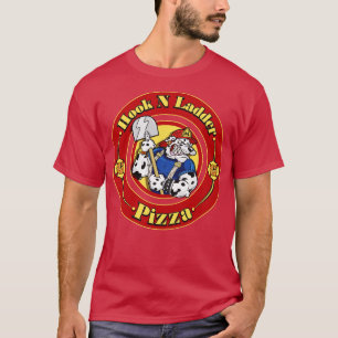 Camiseta Impresión frontal de Hook N Ladder Pizza