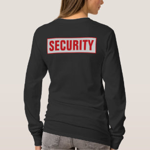 Camiseta Impresión frontal y trasera de manga larga para mu