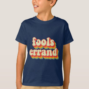 Camiseta Impresión gráfica negrita #2 "Error de tontos"