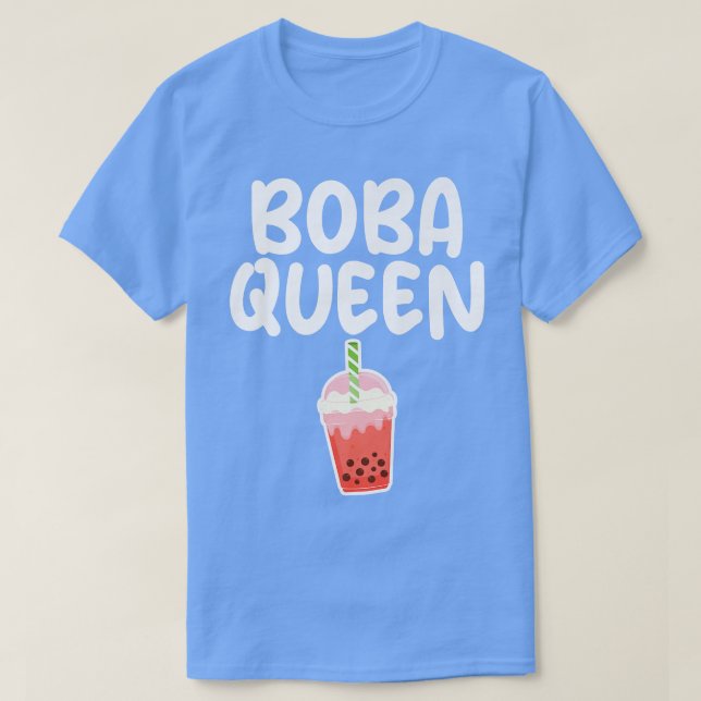 Camiseta Impresión gráfica recortada de Boba Queen para ama (Diseño del anverso)