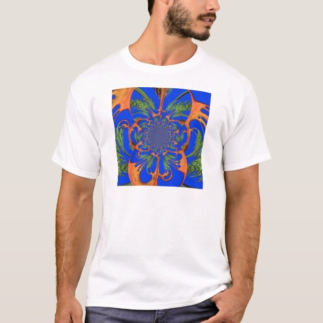 Camiseta Impresión/gráfico de árbol de acacia Kaleidoscope (Anverso)