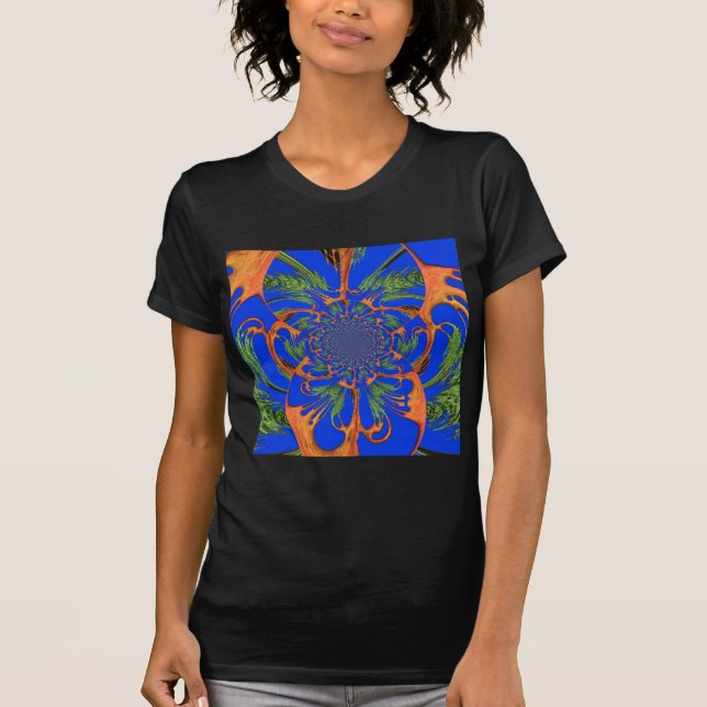 Camiseta Impresión/gráfico de árbol de acacia Kaleidoscope (Anverso)