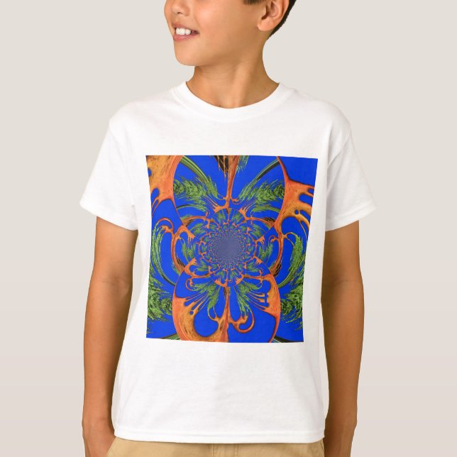 Camiseta Impresión/gráfico de árbol de acacia Kaleidoscope (Anverso)