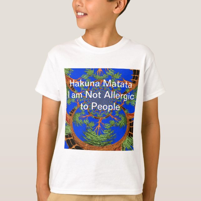 Camiseta Impresión/gráfico de árbol de acacia Kaleidoscope (Anverso)