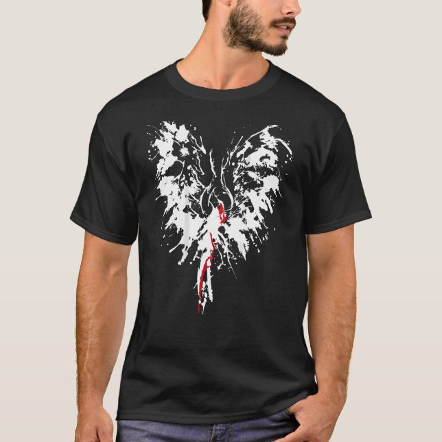 Camiseta Impresión inversa de Phoenix Motiv Splash Phoenix  (Anverso)