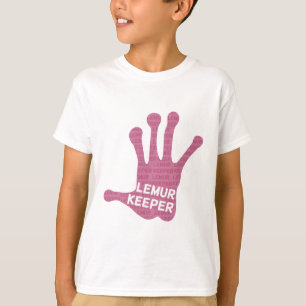 Camiseta Impresión manual de Lemur Keeper
