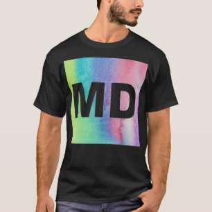 Camiseta Impresión MD colorida