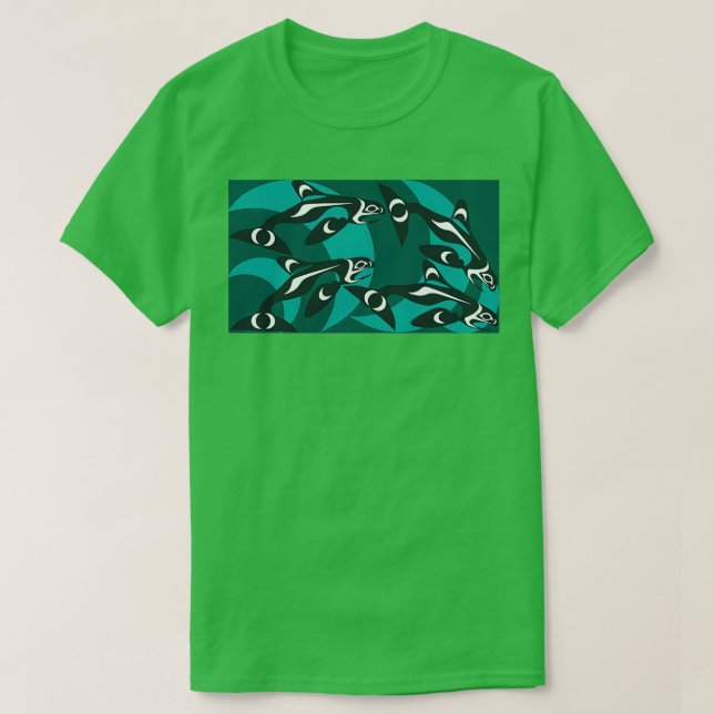 Camiseta Impresión Metalizado de Whats Pod Asesino (Diseño del anverso)