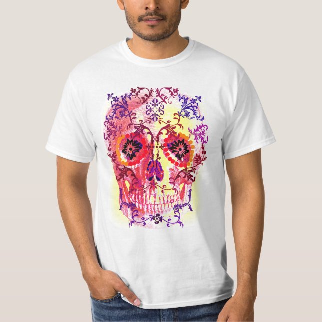 CAMISETA IMPRESIÓN PSICODELIC DE AZÚCAR (Anverso)