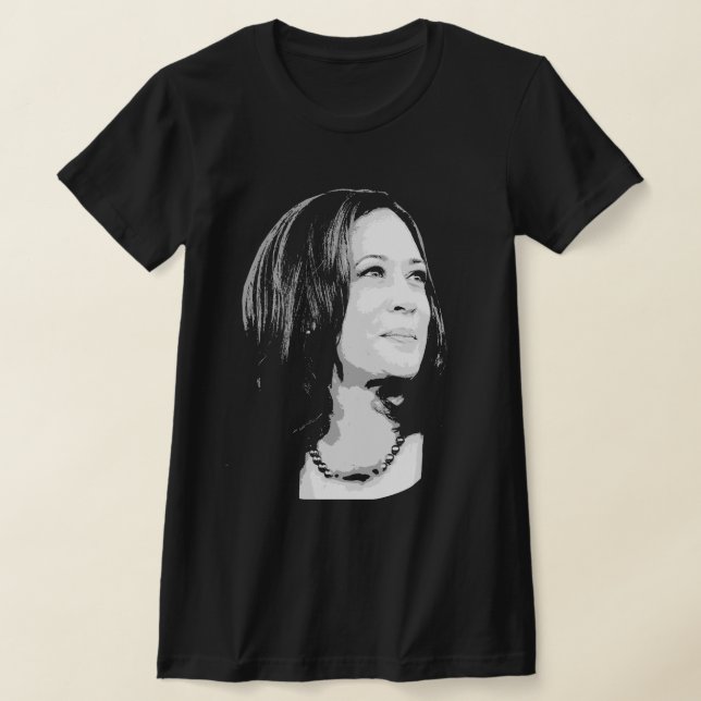 Camiseta Impresión vertical Kamala Harris (Distribución)