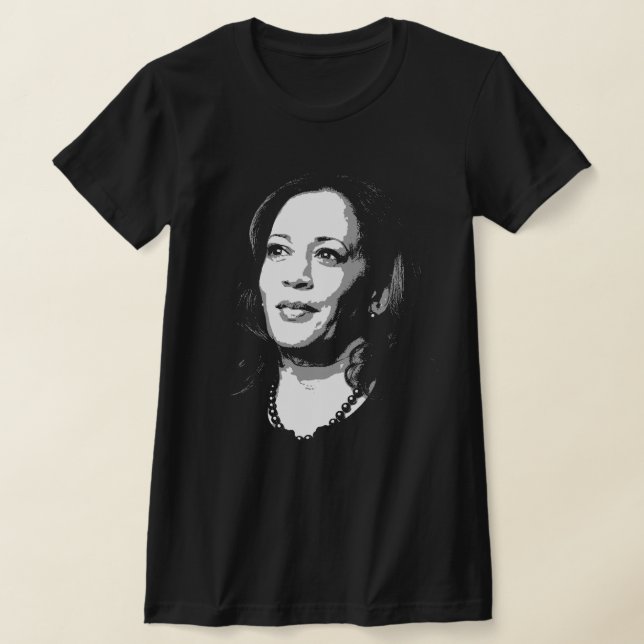 Camiseta Impresión vertical Kamala Harris (Distribución)