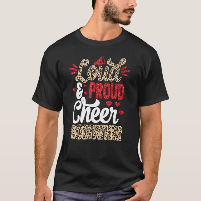 Camiseta Impresión Y Pom Del Mayor Leopardo De Ventiladores (Anverso)
