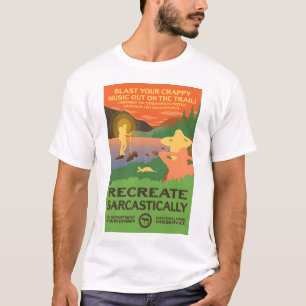 Camiseta ¡Impresiona tu música de copas en el sendero! - Re
