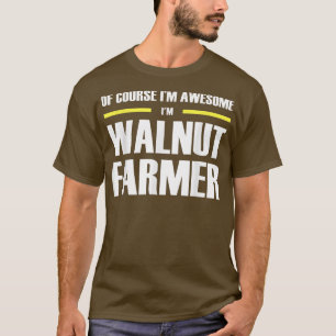 Camiseta Impresionante agricultor de nueces