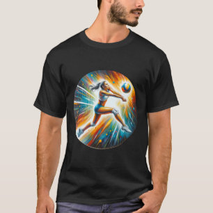 Camiseta Impresionante Ahorro De Voleibol - Atleta En Acció