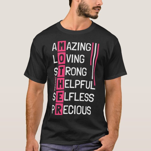 Camiseta Impresionante amor fuerte y útil Selfless Precious (Anverso)