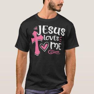Camiseta Impresionante amor religioso de Jesús, Jesús me am