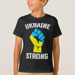 Camiseta Impresionante Apoya a Ucrania Fuerte Orgullo - Ucr