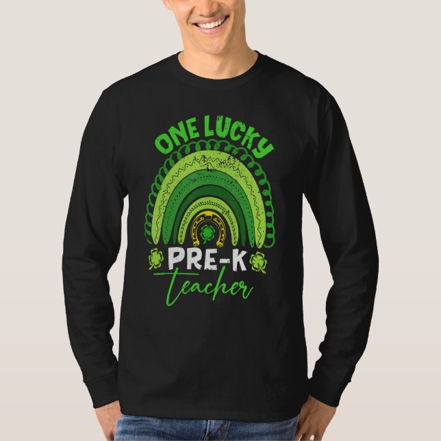 Camiseta Impresionante arcoiris St Patricku2019 Día de amor (Anverso)