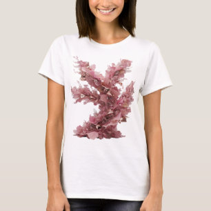 Camiseta Impresionante Arte Abstracto de Plata Impresión de