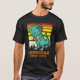 Camiseta Impresionante Awesome Gamer Desde 2012 Para Video 