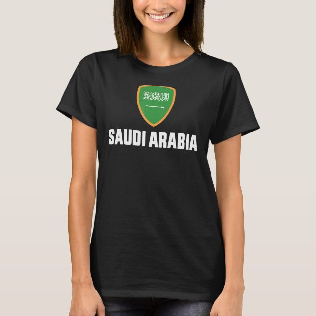 Camiseta Impresionante bandera saudita Orgullo de mujeres s (Anverso)