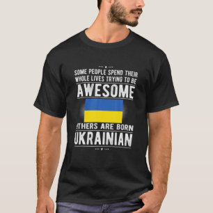 Camiseta Impresionante bandera ucraniana raíces ucranianas