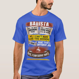 Camiseta Impresionante Barista Puede Arreglar Eso
