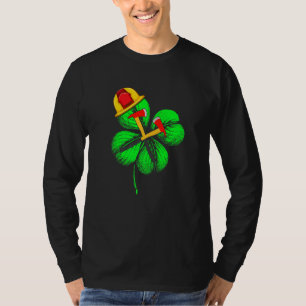 Camiseta Impresionante bombero del Día de San Patricio Sham