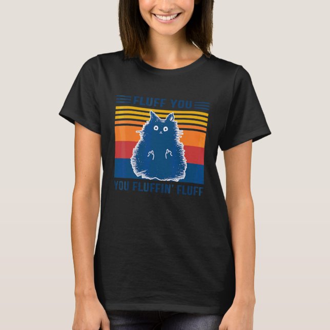 Camiseta Impresionante Ca  Fluff Tú Tú Fluffin 'Fluff Mujer (Anverso)