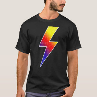 Camiseta Impresionante calor Retro FRÍO FRENTE Y Atrás Y Lu