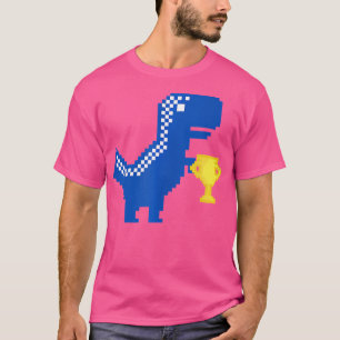 Camiseta Impresionante campeón de dinosaurio ganador T-Rex 