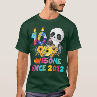 Camiseta Impresionante Chicas de 10 años de edad en 2012