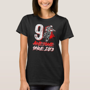 Camiseta Impresionante ciclista BMX desde 2013 9 años