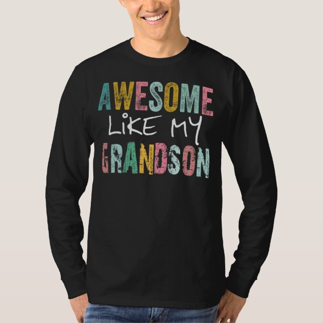 Camiseta Impresionante como mi abuelo abuelo Padres Día F (Anverso)