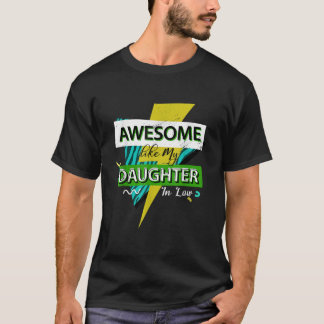 Camiseta Impresionante Como Mi Hija En Derecho, Padre De Le