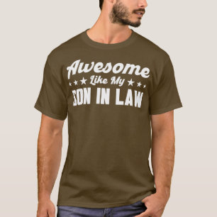 Camiseta Impresionante Como Mi Hijo En Familia De Derecho