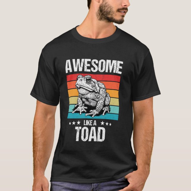 Camiseta Impresionante como un sapo (Anverso)