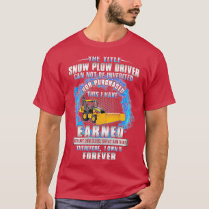 Camiseta Impresionante controlador dedicado a la nieve