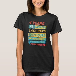 Camiseta Impresionante cosecha de 4 años de antigüedad
