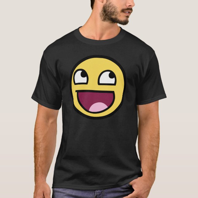 Camiseta impresionante de la cara (Anverso)