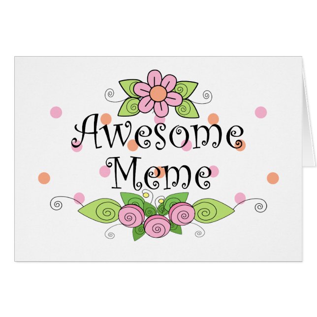 Camiseta impresionante de Meme (Anverso (Horizontal))